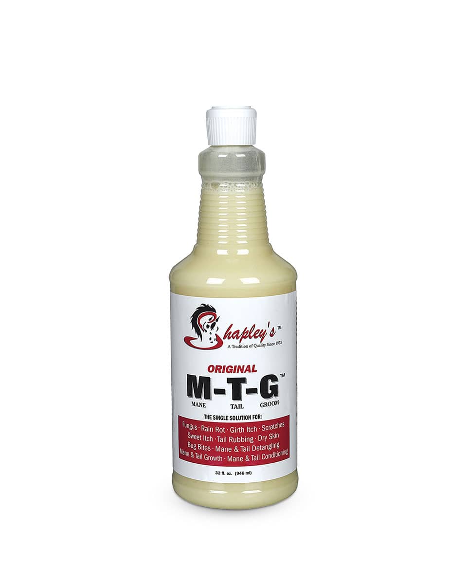 Shapley’s Original M-T-G antifungal conditioner for horses