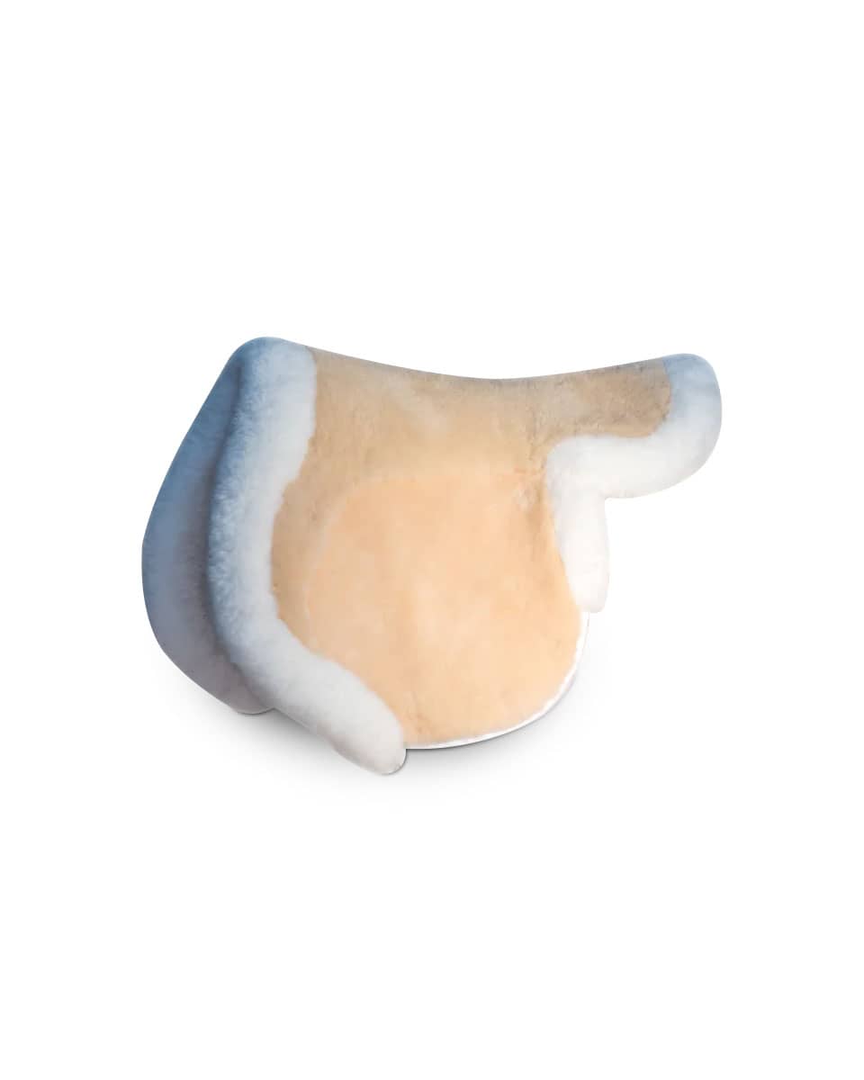 Fleeceworks Classic Original Sheepskin Close Contact Pad with Partial Trim
