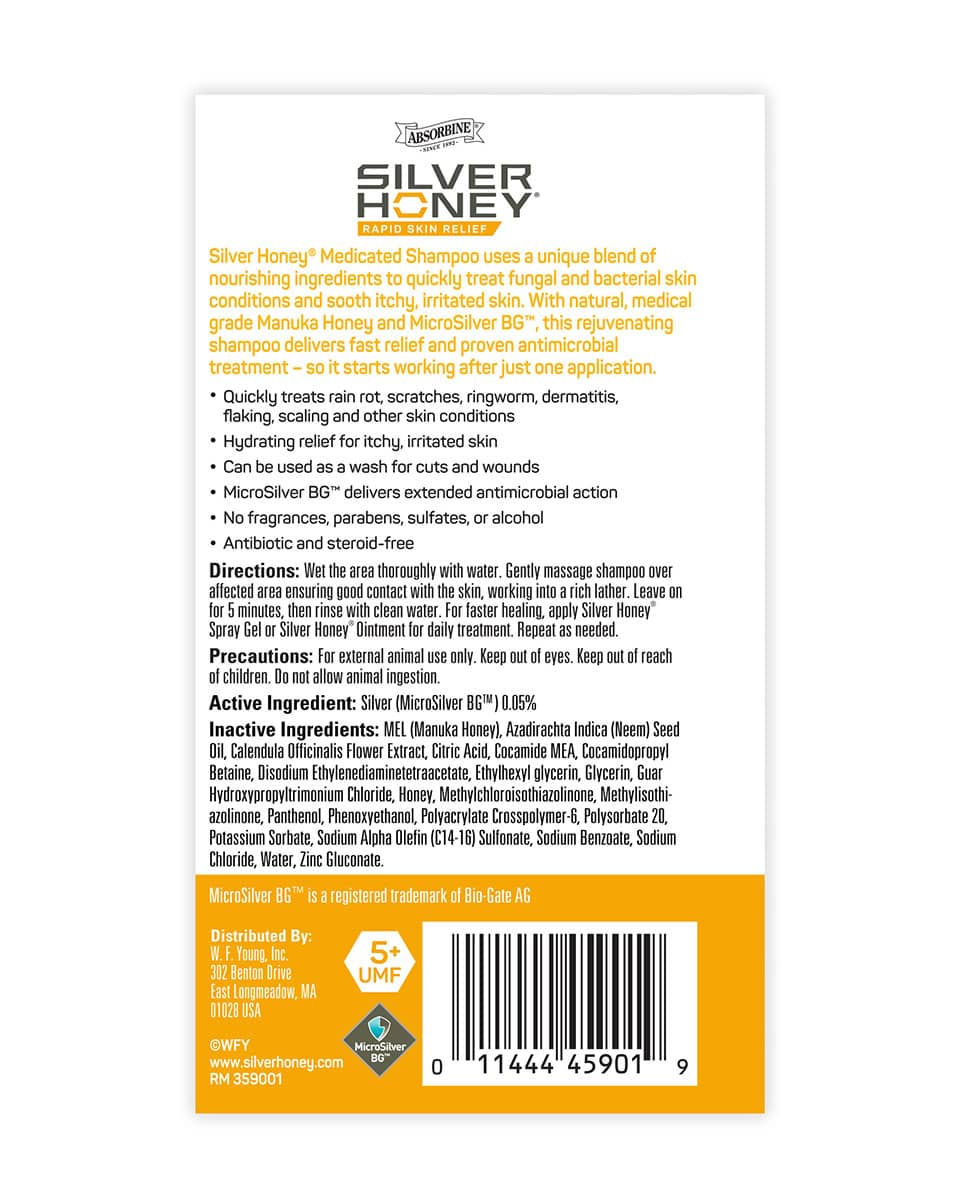 Silver Honey Medicated Shampoo from Absorbine