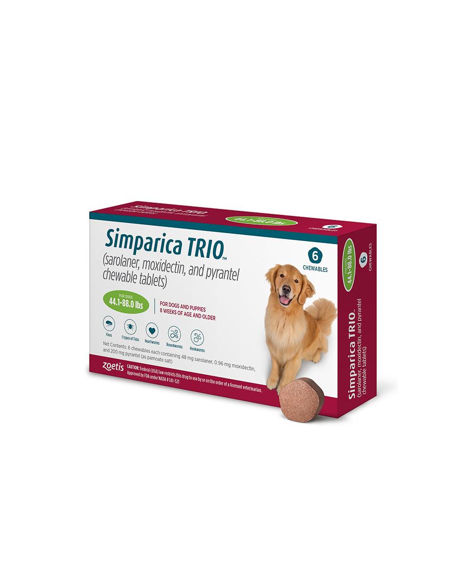 Simparica Trio Chews for dogs