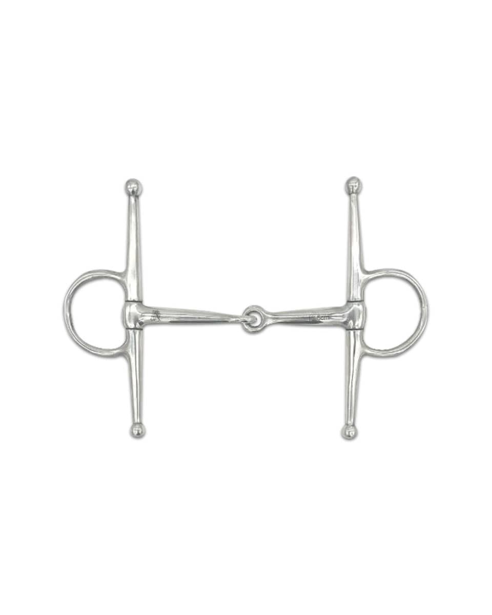 Single Joint Stainless Steel Full Cheek Bit Jake Adams Equestrian