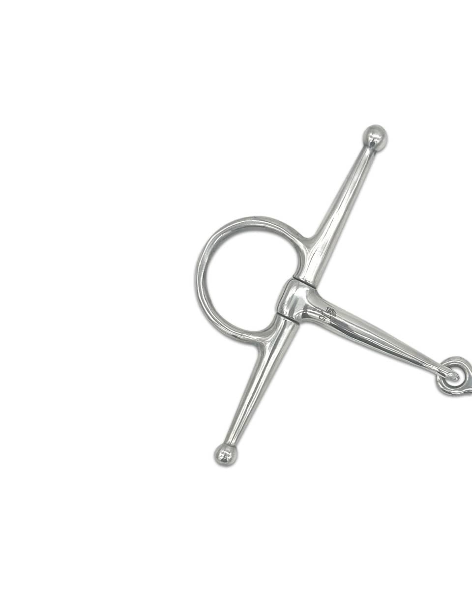 Single Joint Stainless Steel Full Cheek Bit