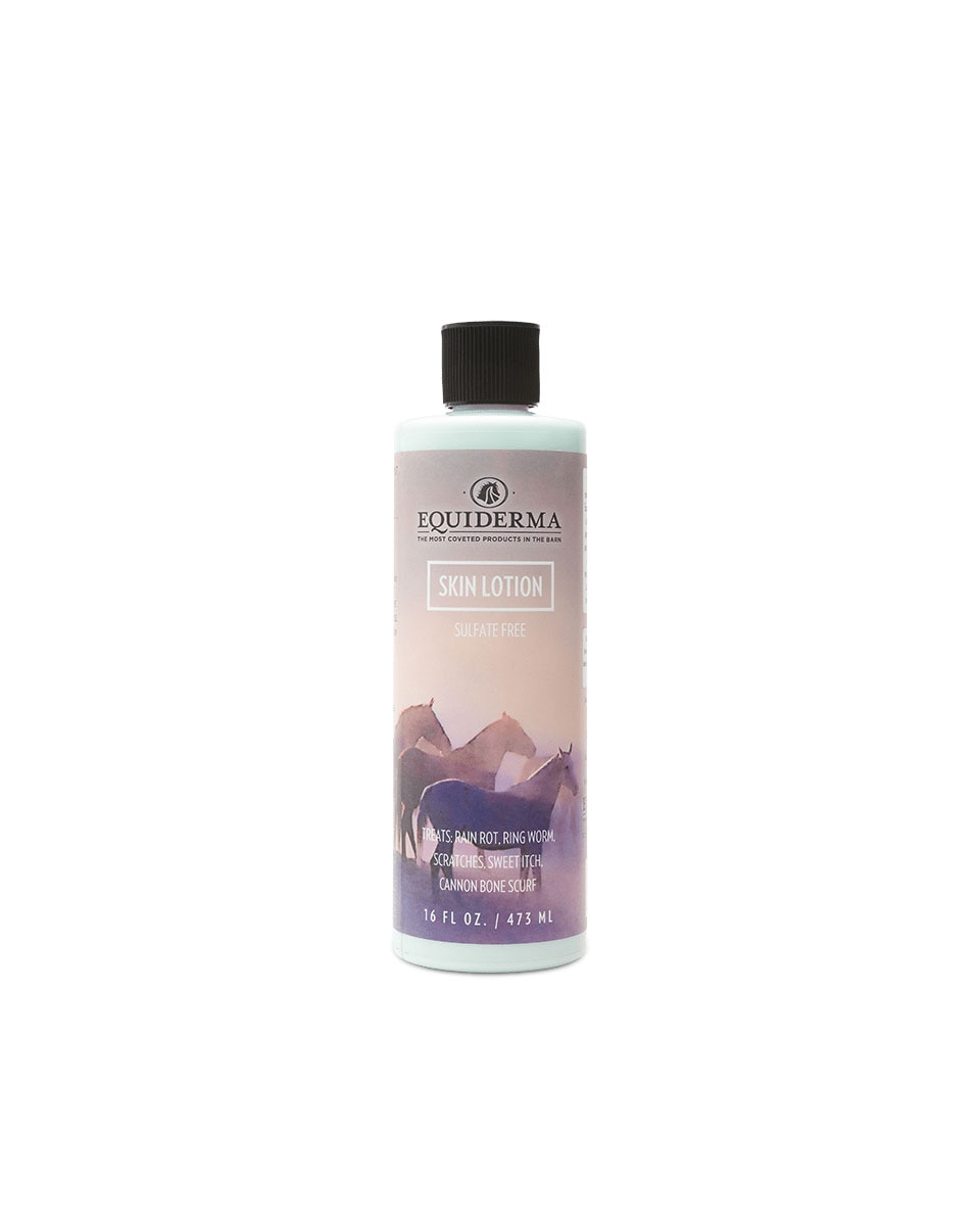 Equiderma Skin Lotion for treating fungal and bacterial skin conditions in horses