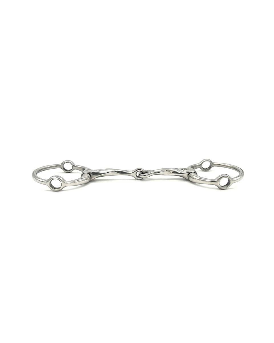 Jake Adams Equestrian Slow Twist Fixed Gag Bit