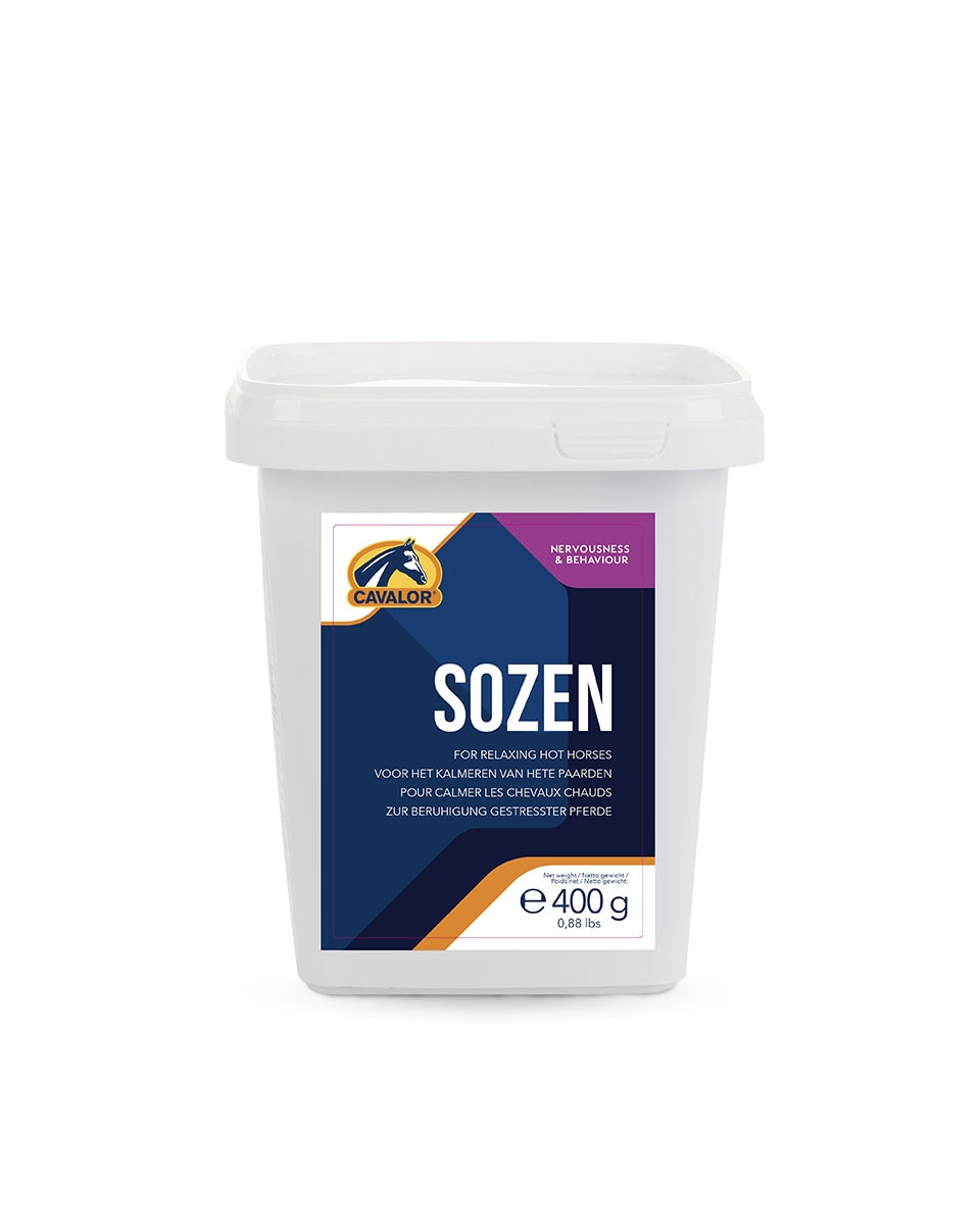 SoZen equine calming supplement by Cavalor