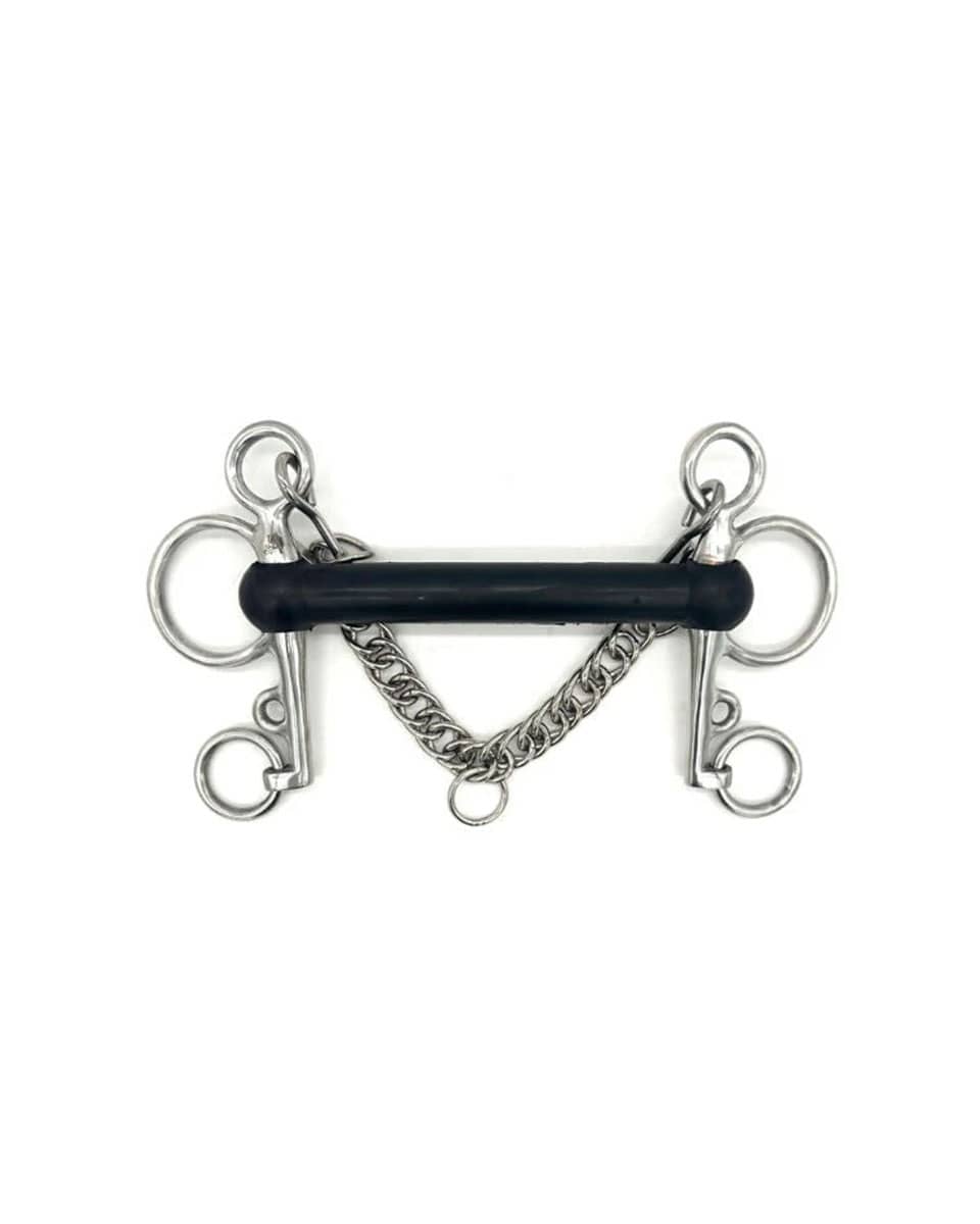 Soft Flexi Mouth Pelham Bit by Jake Adams Equestrian