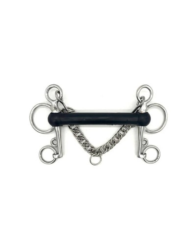 Soft Flexi Mouth Pelham Bit by Jake Adams Equestrian