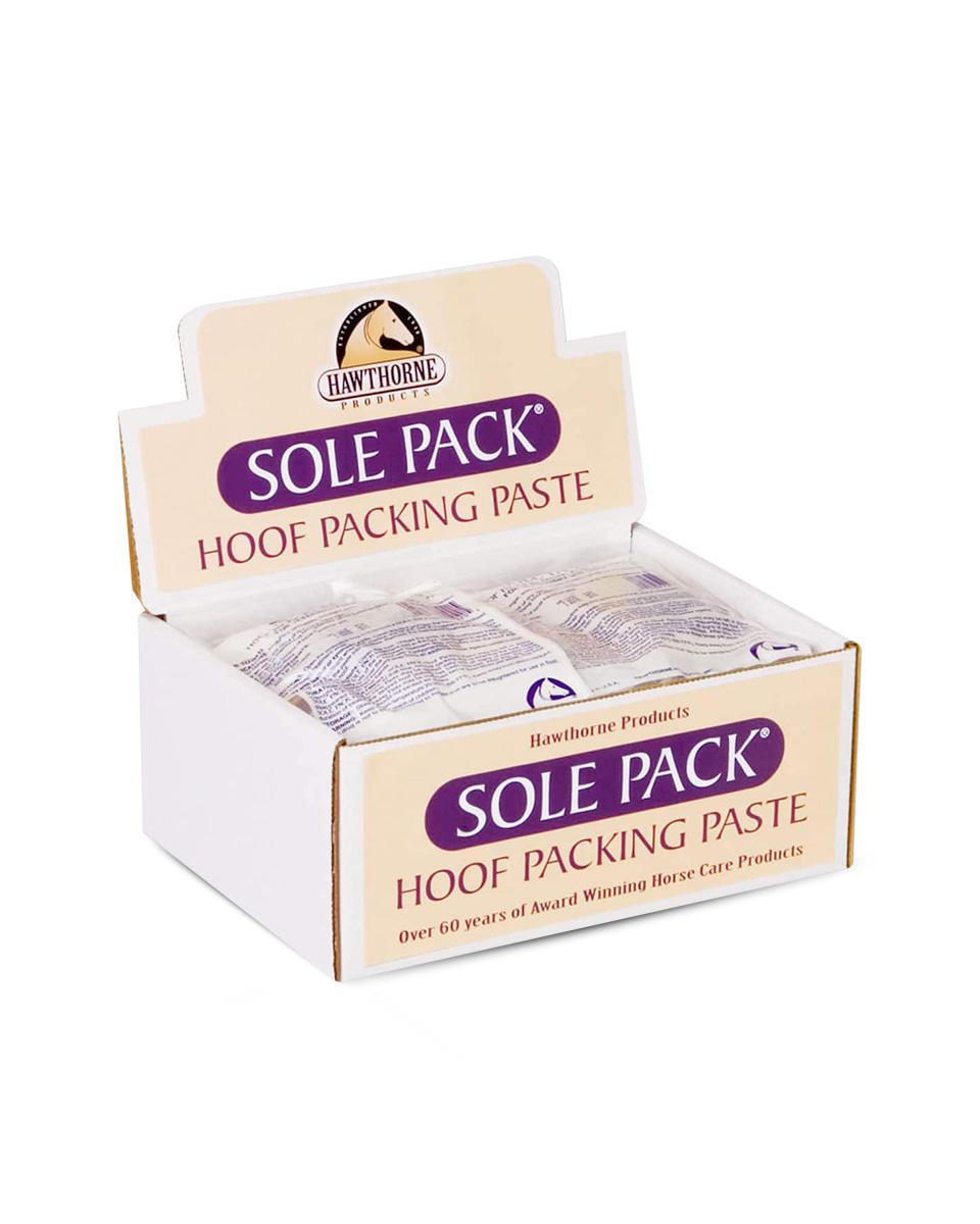 sole pack hoof packing