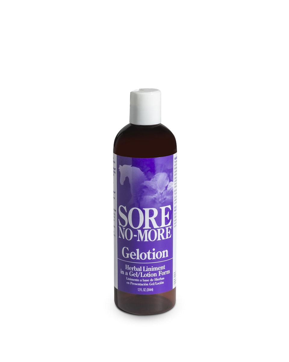 Sore No-More Gelotion for horses muscles from Arenus