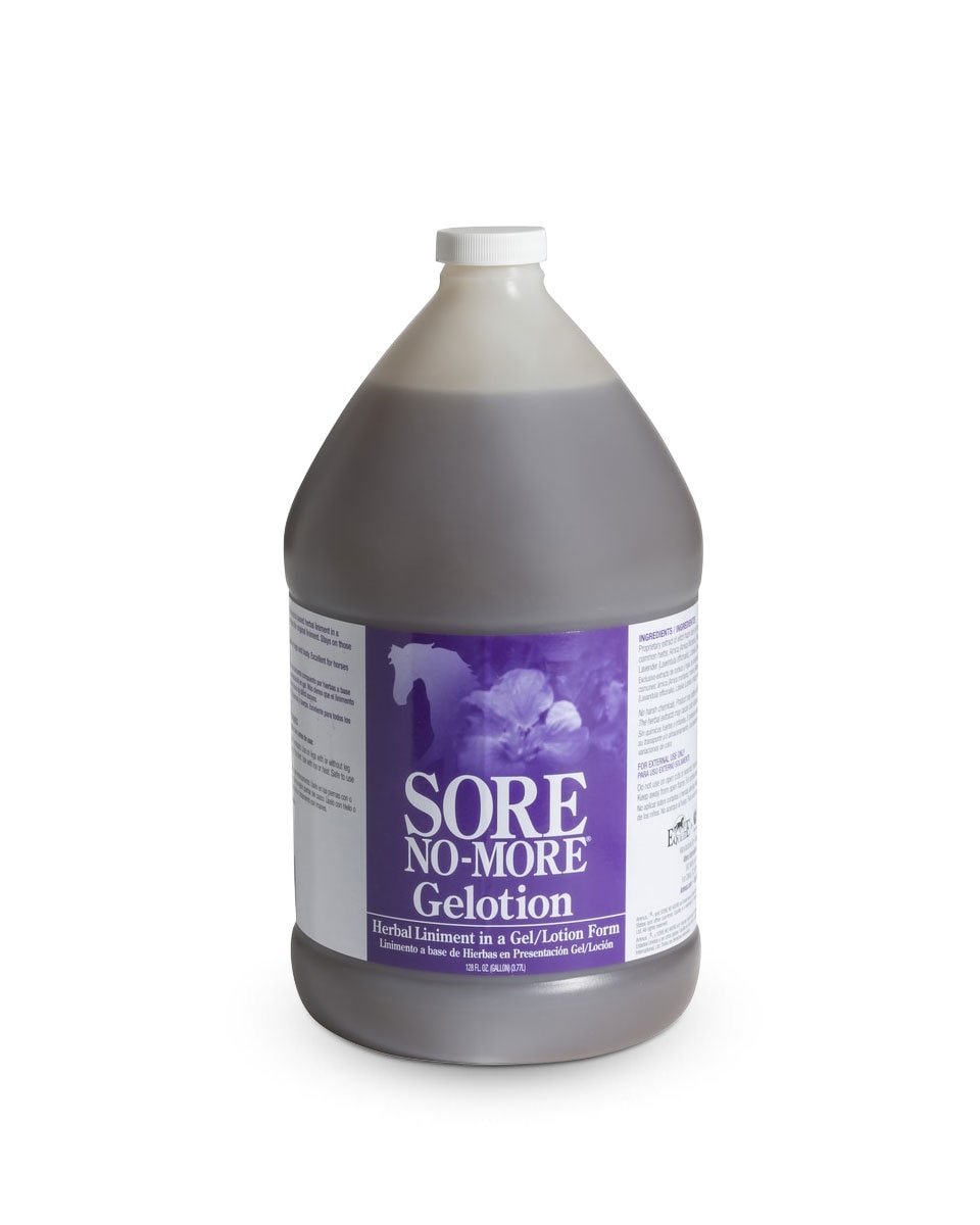 Sore No-More Gelotion for horses muscles from Arenus