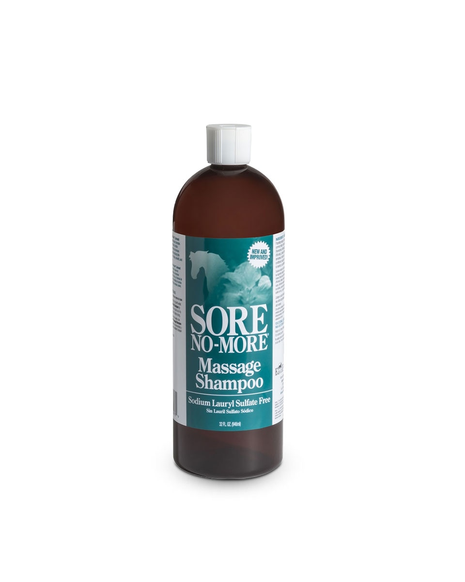 Sore No-More Massage Shampoo for horses from Arenus