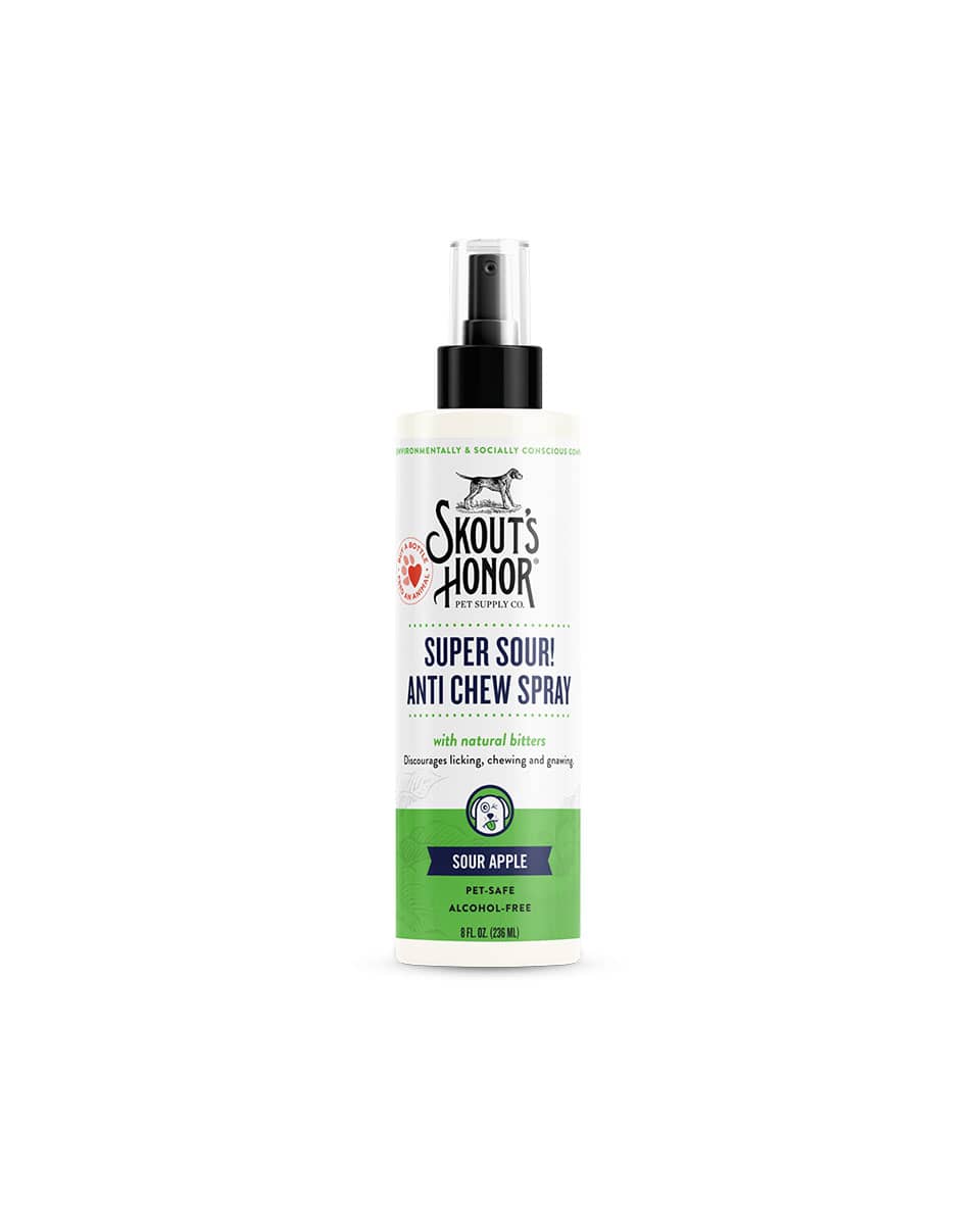 Skout's Honor Super Sour Anti Chew Spray for dogs