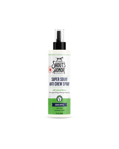 Skout's Honor Super Sour Anti Chew Spray for dogs - Sour Apple