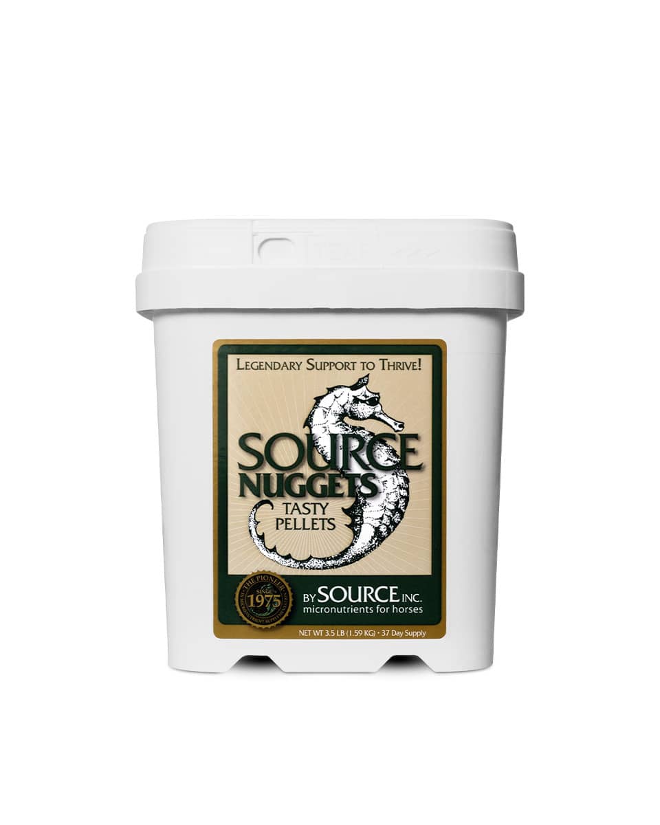 Source Nuggets Skin, Coat, and Hoof Care Pellets Horse Supplement