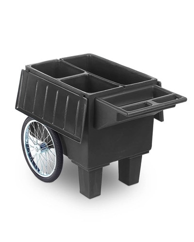 Horsemen's Pride Sportote Feed Cart Black
