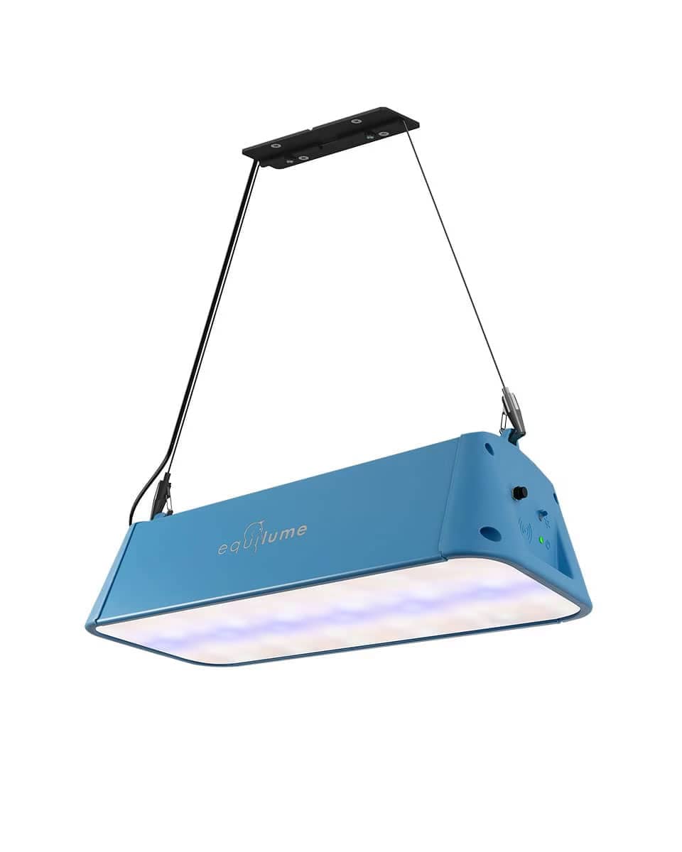 Equilume Stable Light with blue-enriched white light during the day