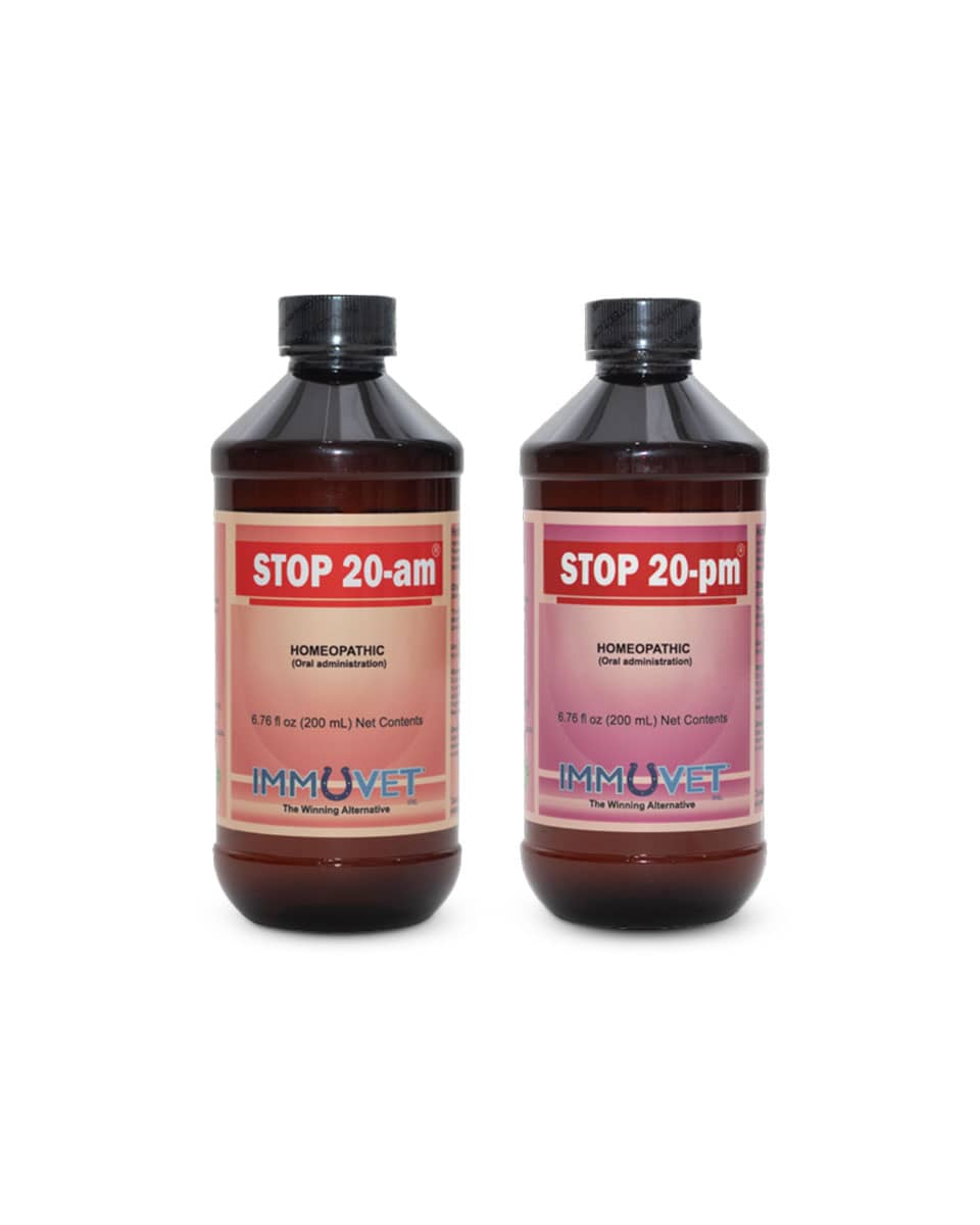 Stop 20 AM & PM respiratory support for horses - 400 ml
