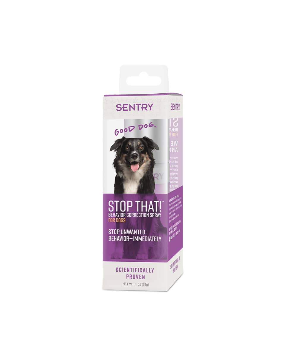 Sentry Stop That! Noise and Pheromone Spray for dogs