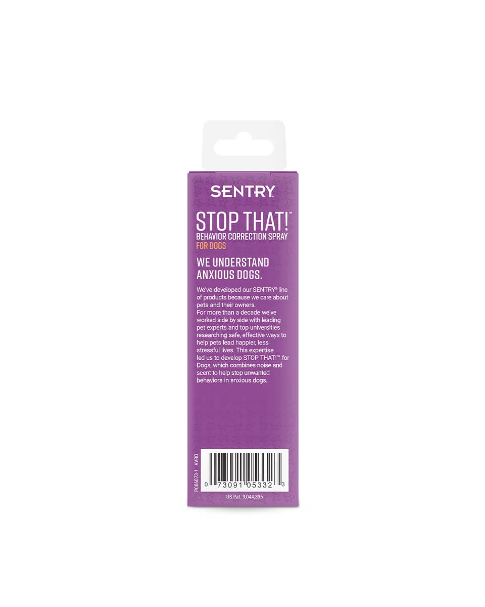 Sentry Stop That! Noise and Pheromone Spray for dogs