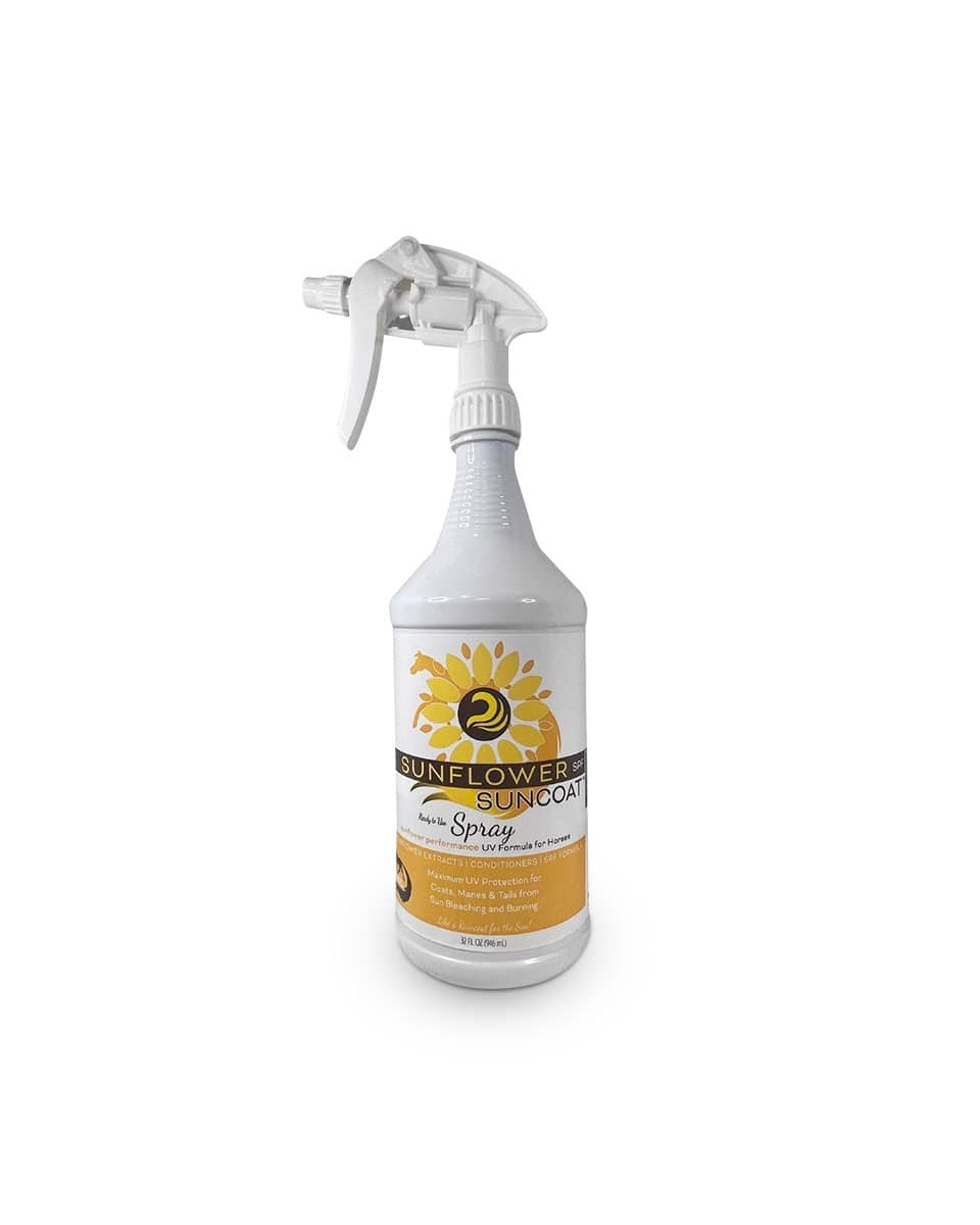 Sunflower Suncoat sunscreen for horses from Healthy Haircare Products