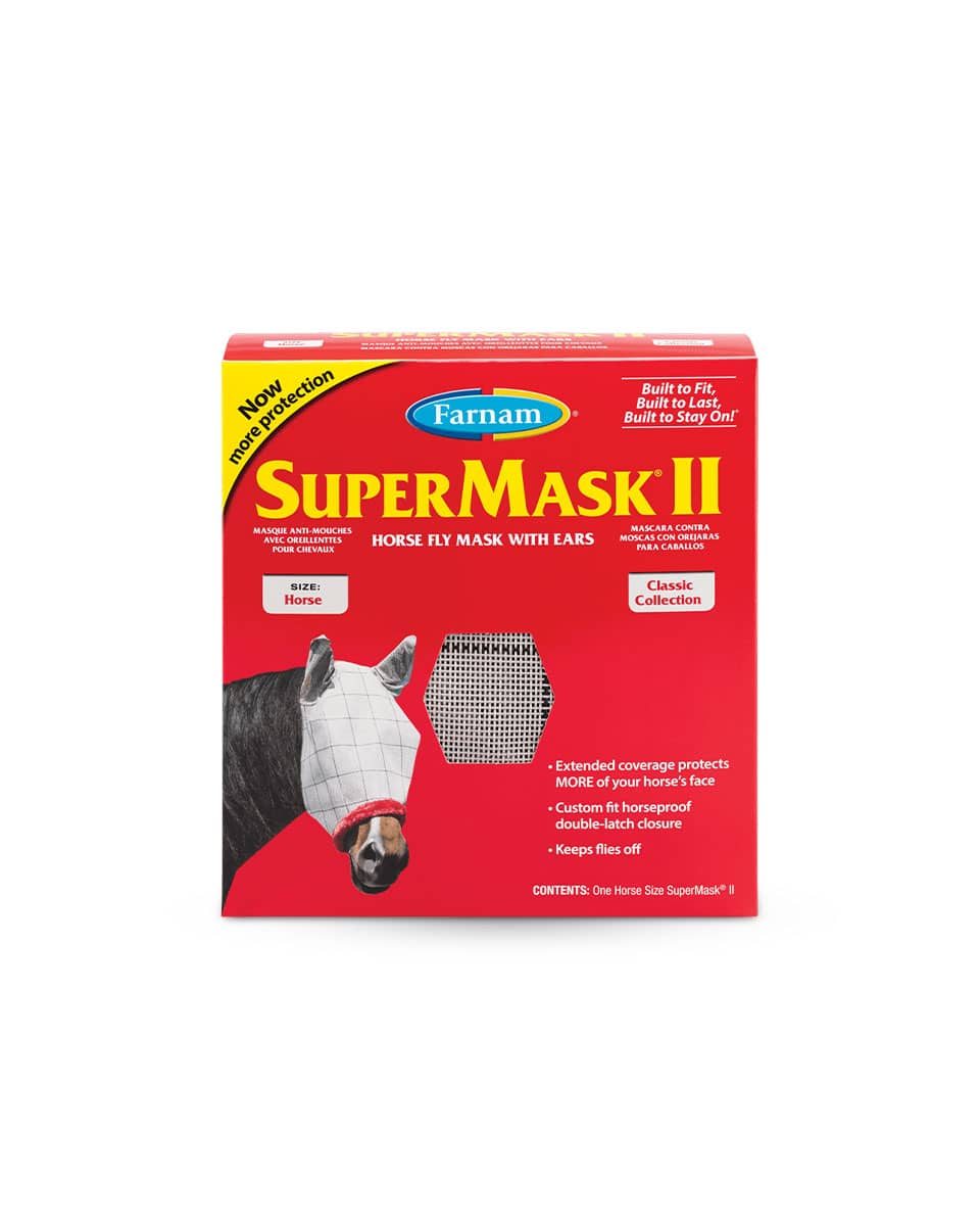 SuperMask II fly mask with ears from Farnam