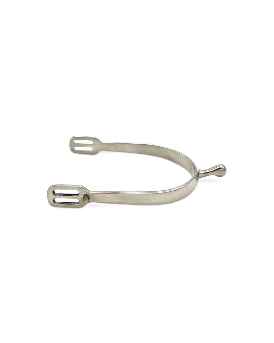Jake Adams Equestrian Swan Neck Spurs - Short