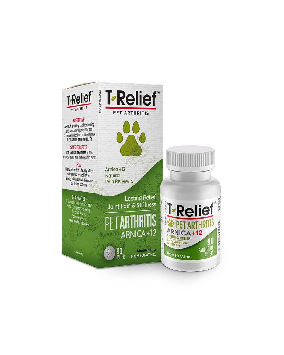 MediNatura T-Relief Pet Arthritis Pain Relief Tablets