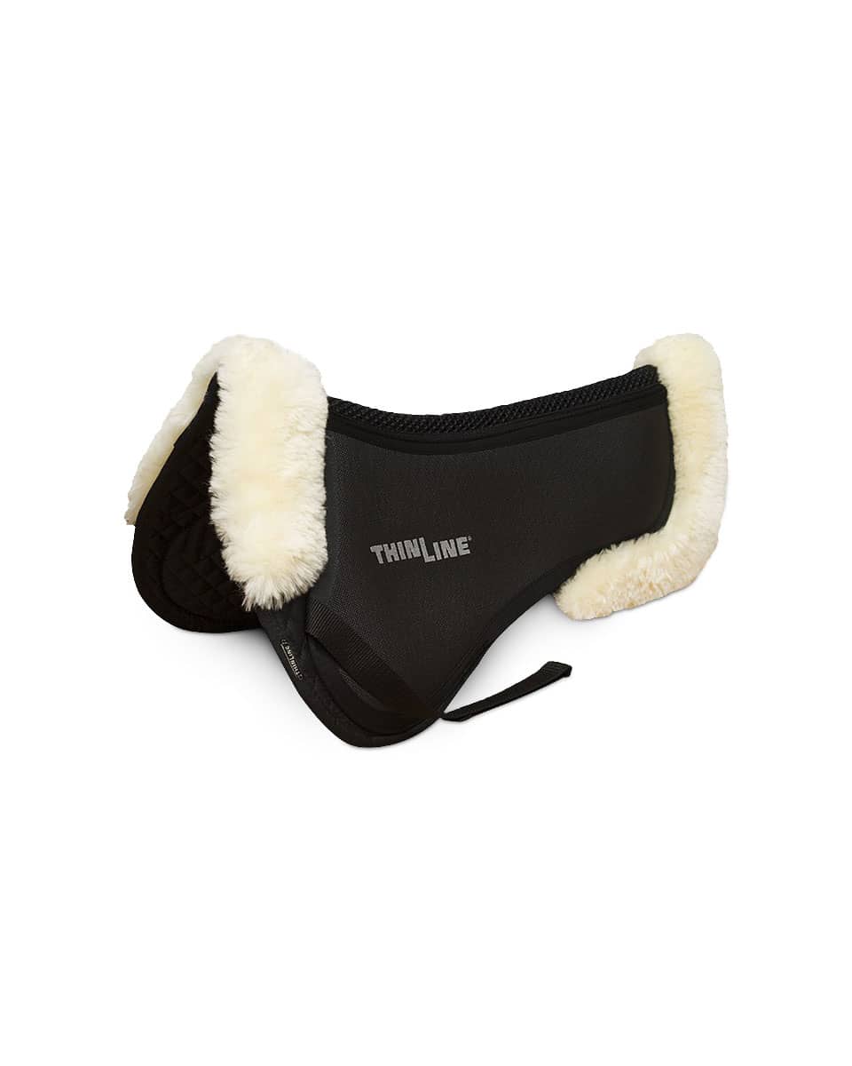 ThinLine Trifecta Half Pad with Sheepskin Rolls