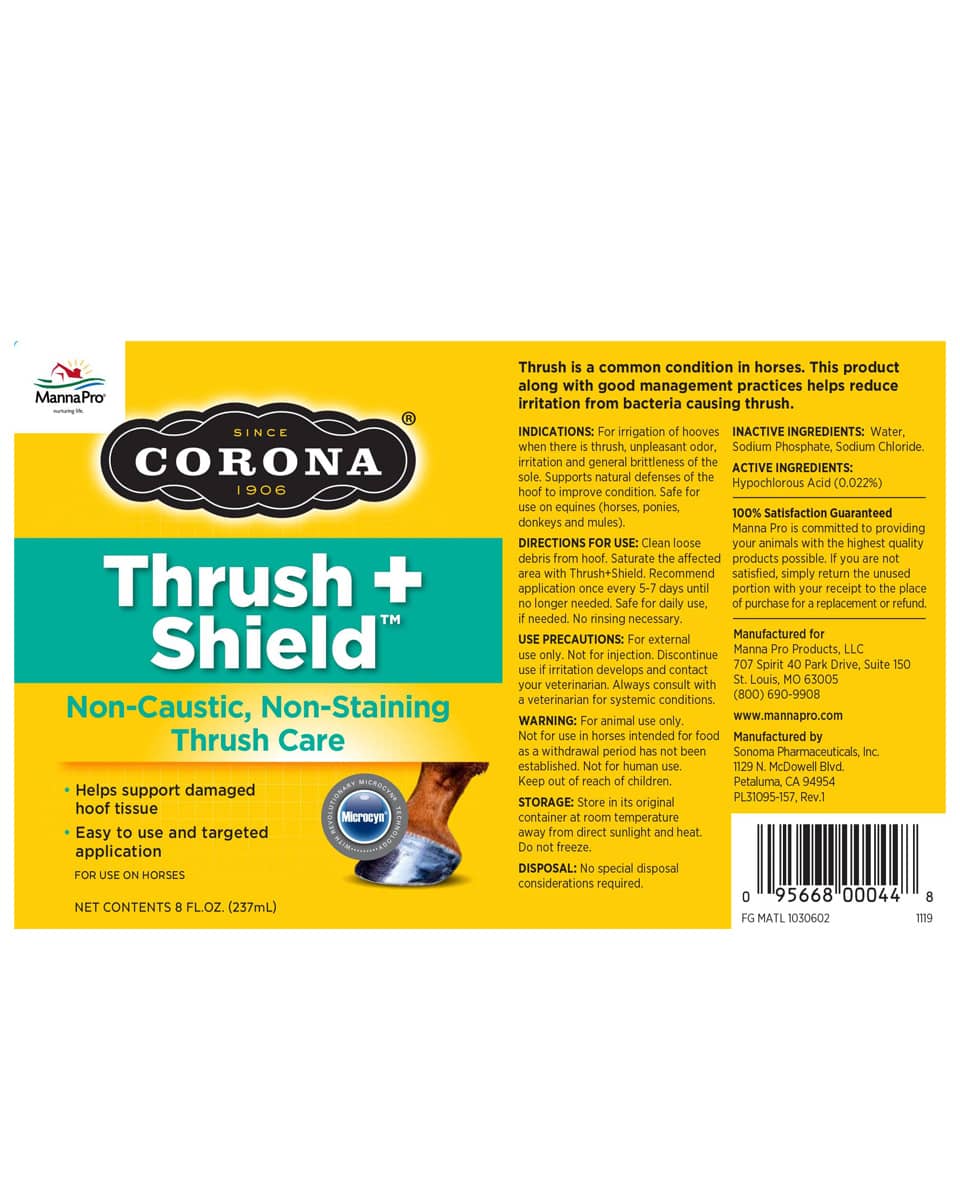 Corona Thrush & Shield Spray for horses