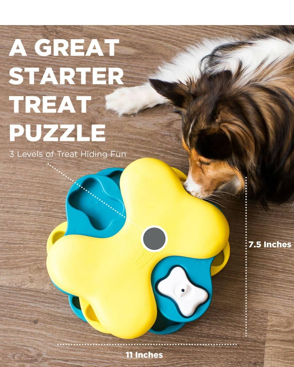 Tornado Interactive Puzzle Dog Toy from Nina Ottosson