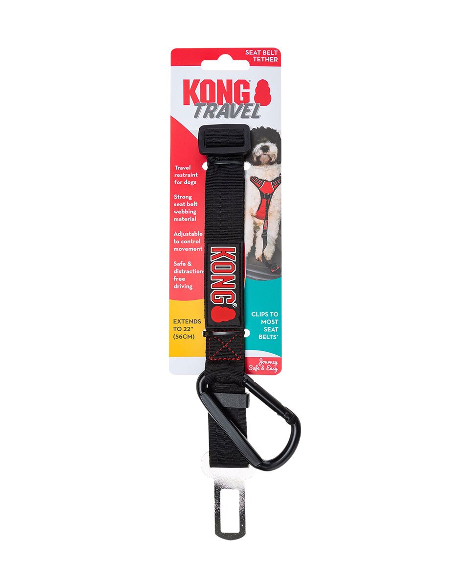 Travel Seat Belt Tether from Kong