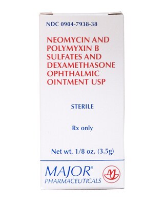Diomycin Neo-Poly Eye Ointment with Dex - DVM Resources| FarmVet