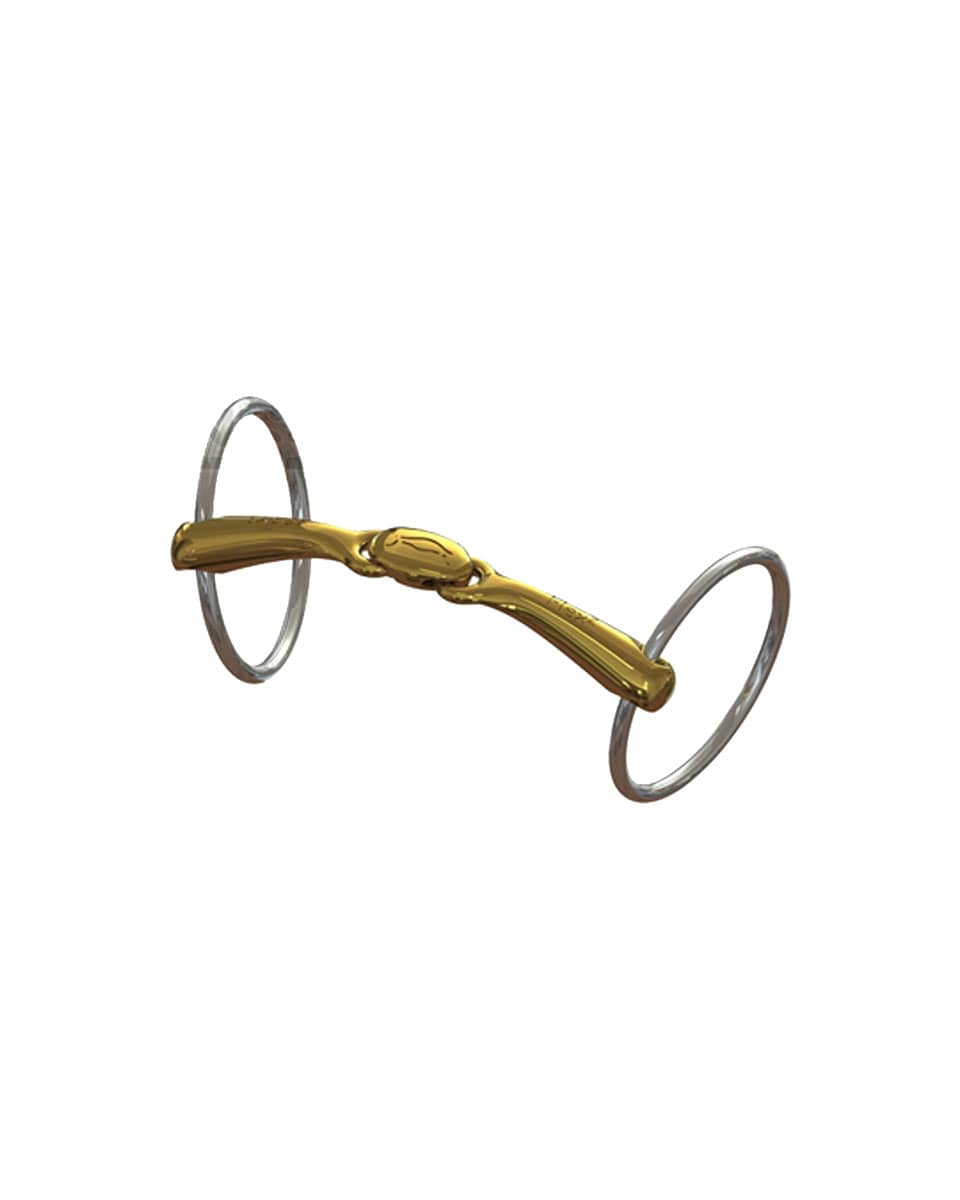 Neue Schule Turtle Top Loose Ring Snaffle Bit