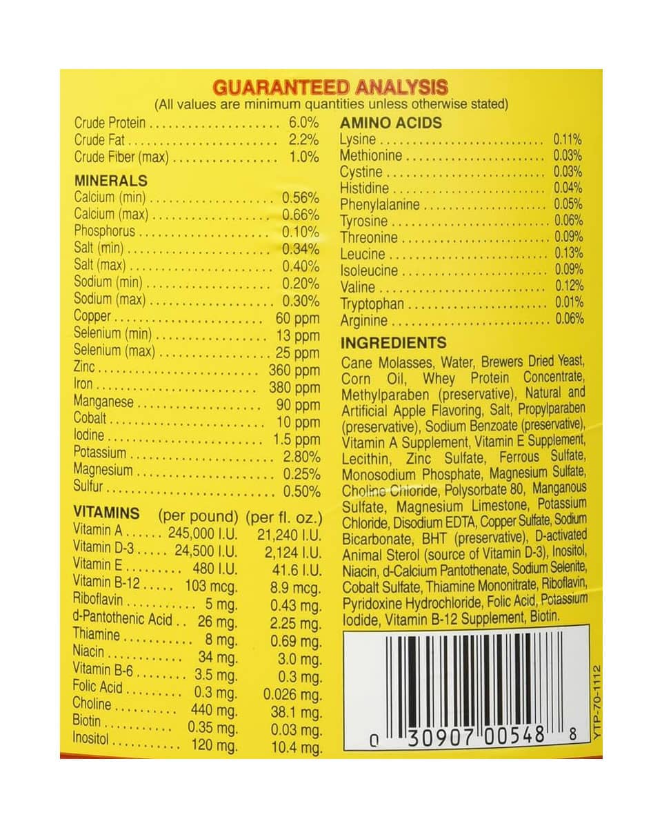 Tuttle's Liquid 747 label