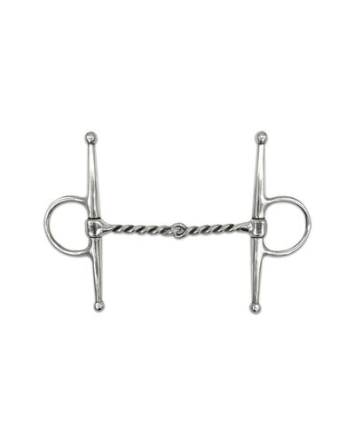 Twisted Wire Full Cheek Bit by Jake Adams Equestrian