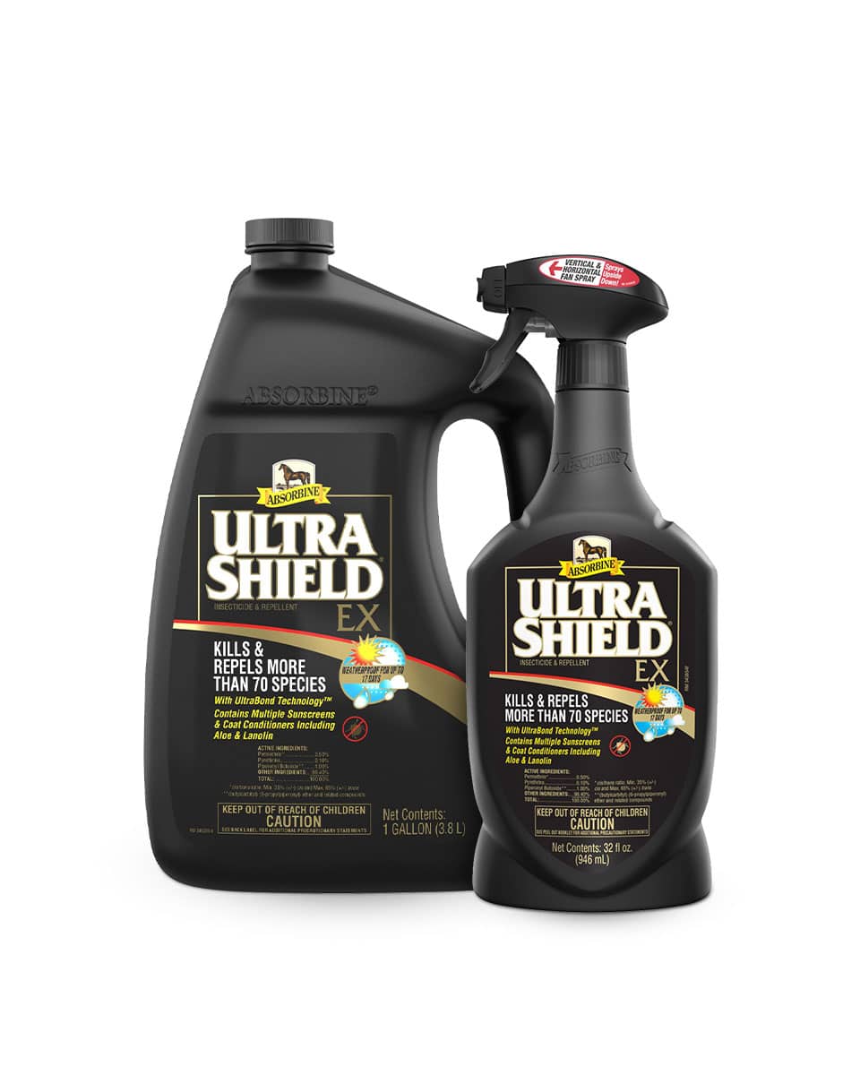 UltraShield EX Insecticide & Repellent - Fly Spray for horses