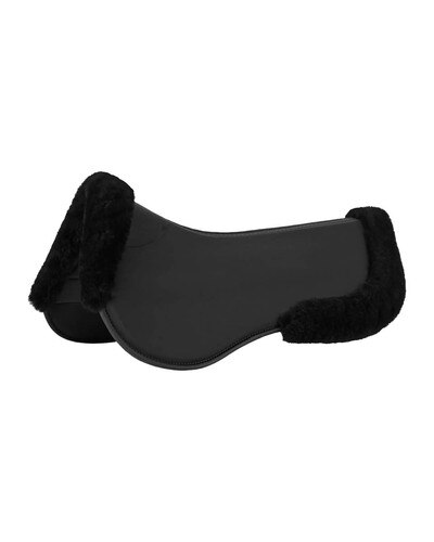 Equifit UltraWool ImpacTeq Half Pad - black ultrawool