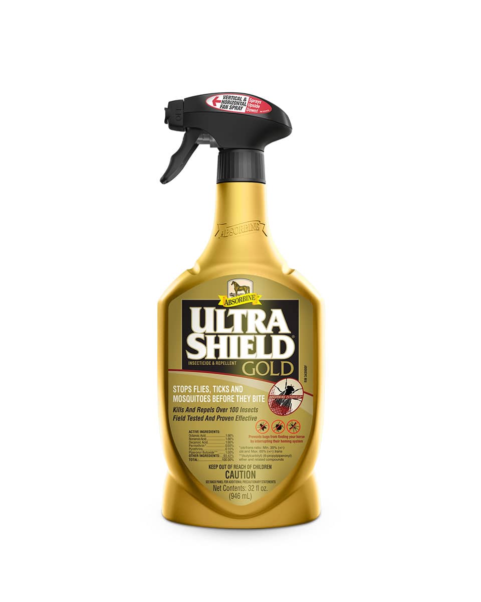 Absorbine UltraShield Gold Fly Spray 32 OZ