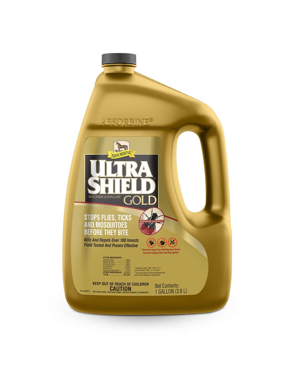 Absorbine UltraShield Gold Fly Spray Gallon