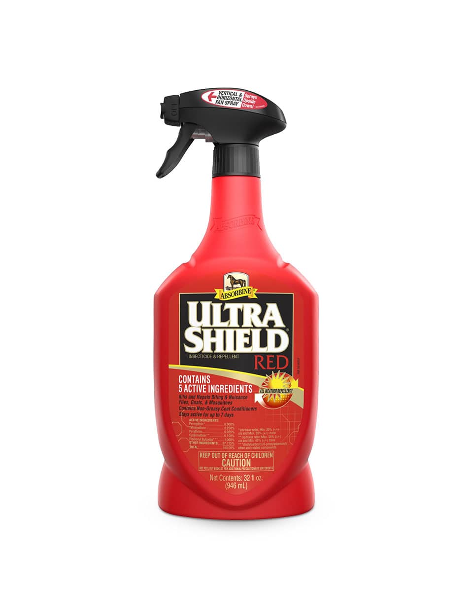 UltraShield Red Insecticide & Repellent - Fly Spray for Horses