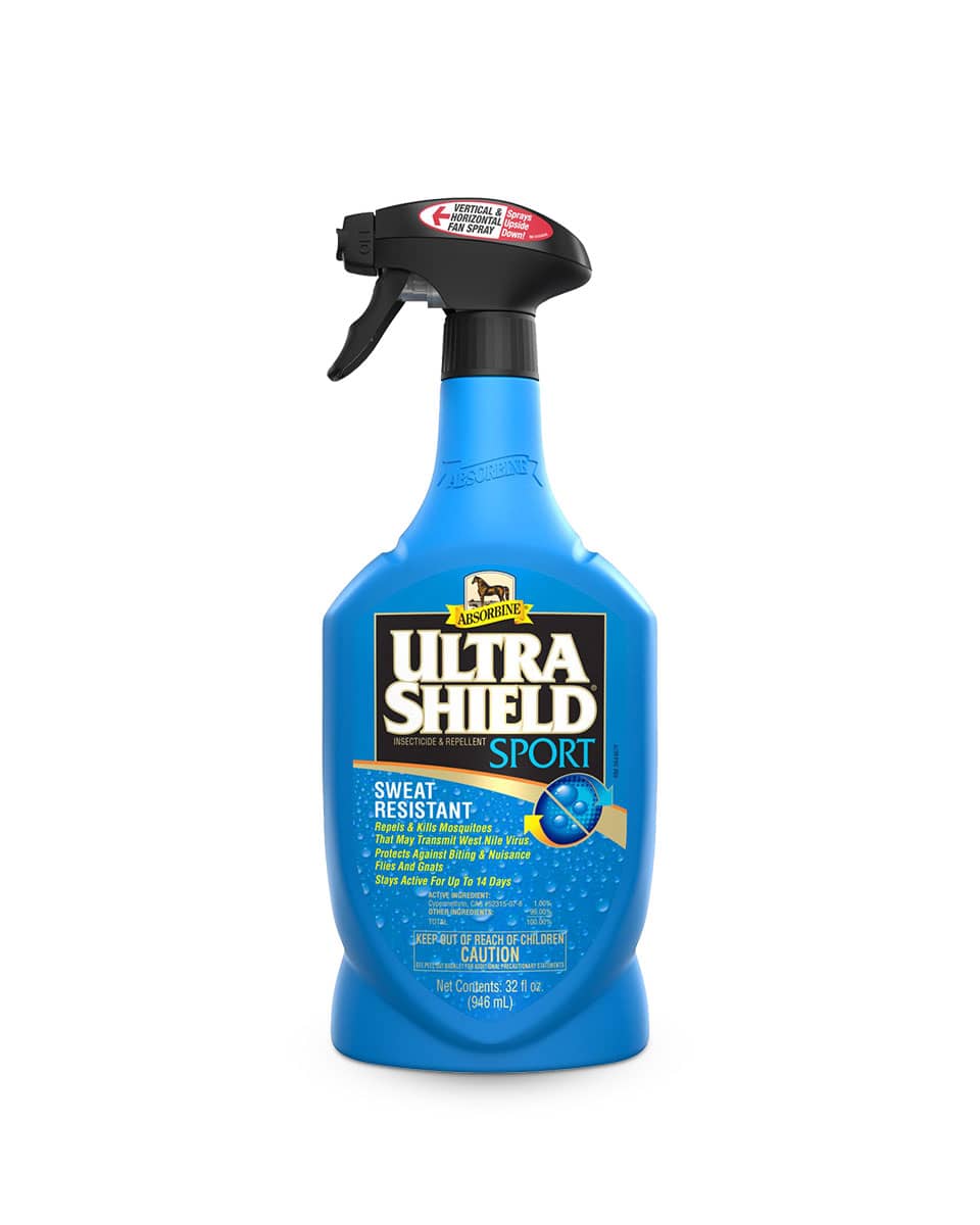 UltraShield Sport Insecticide & Repellent - Fly Spray for Horses