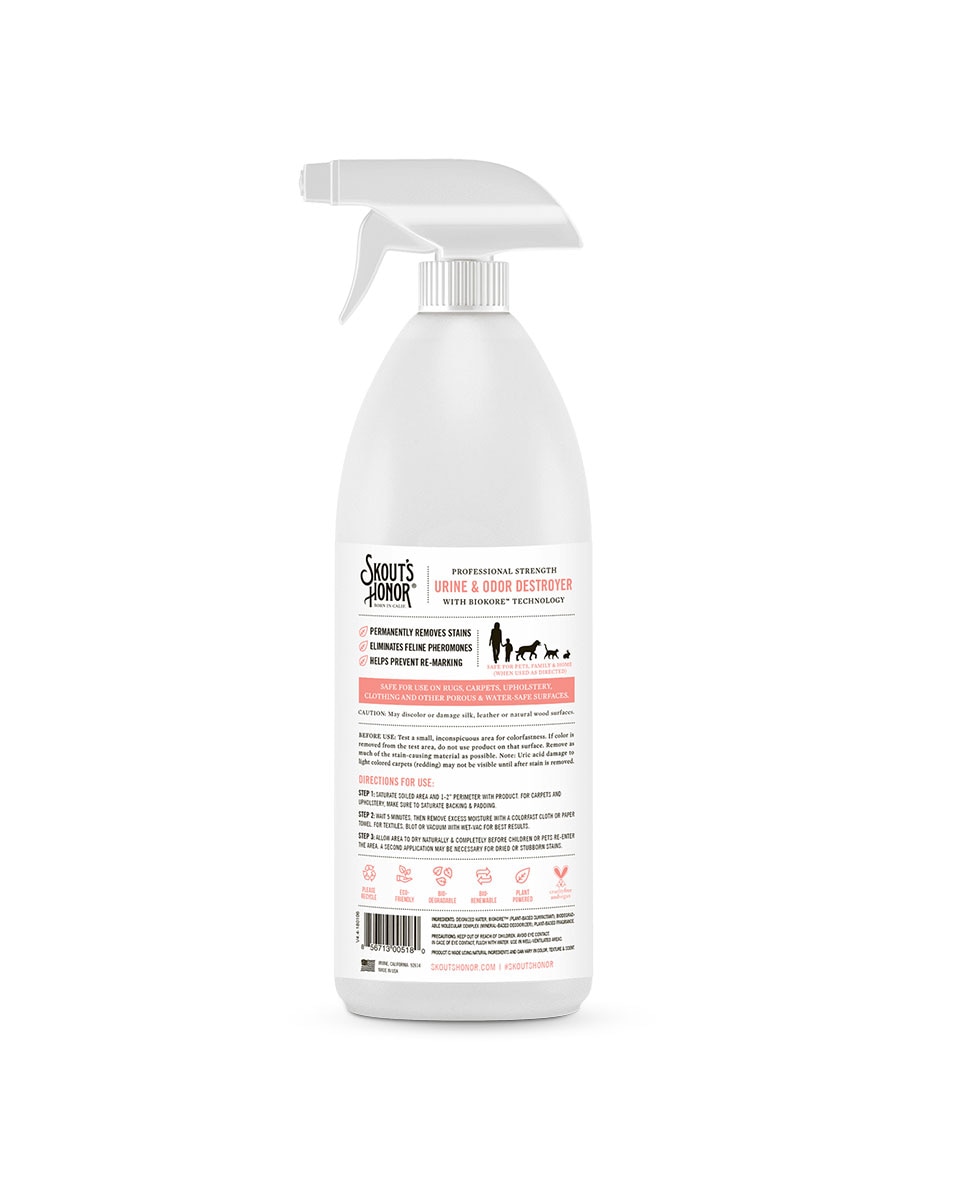 Skout's Honor Cat Urine & Odor Destroyer