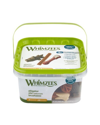 Whimzees Variety Pack Dog Dental Treats