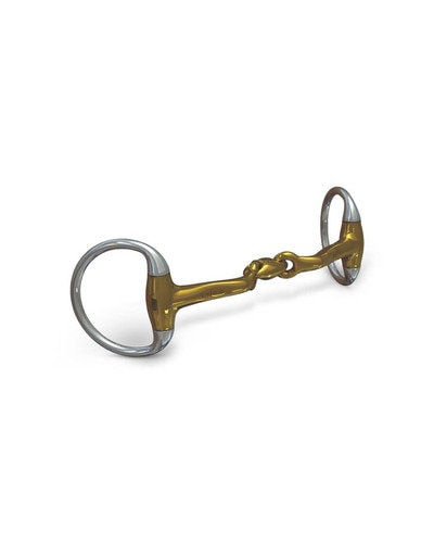 Neue Schule Verbindend 12mm Eggbutt Bradoon Bit