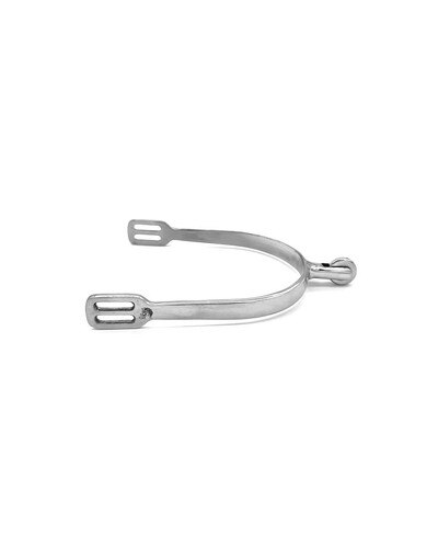Jake Adams Equestrian Vertical Smooth Rowel Spurs - Medium