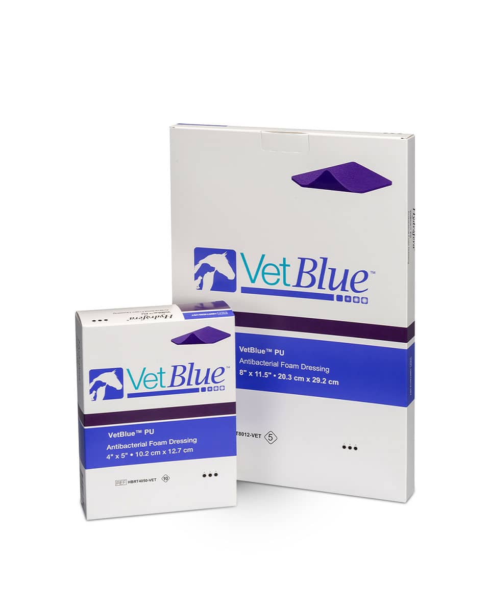 Hydrofera VetBlue PU Foam Wound Dressing