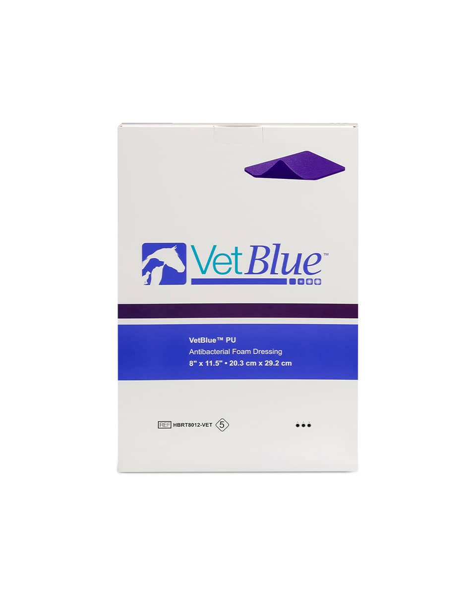 Hydrofera VetBlue PU Foam Wound Dressing