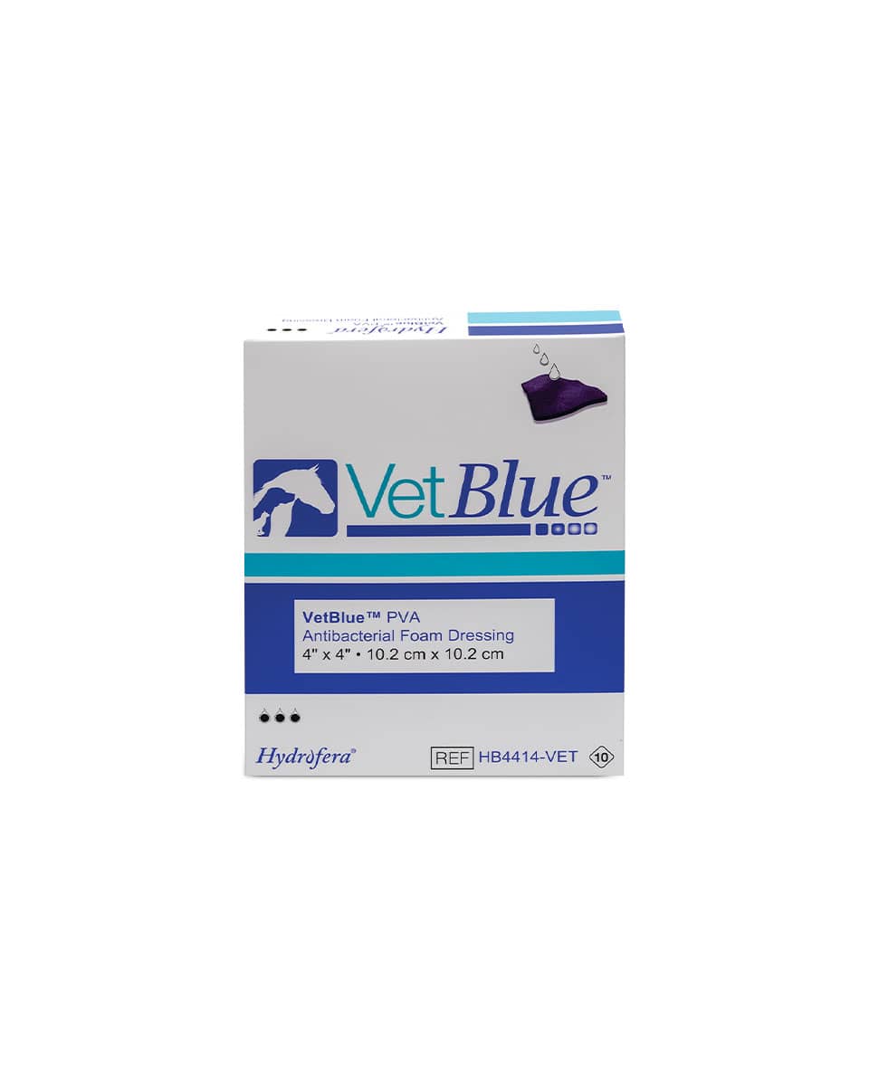 Hydrofera VetBlue PVA Foam Wound Dressing