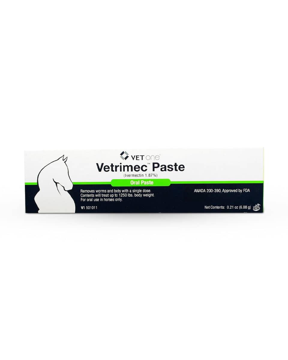 VetOne Vetrimec Paste (Ivermectin) 1.87% equine wormer