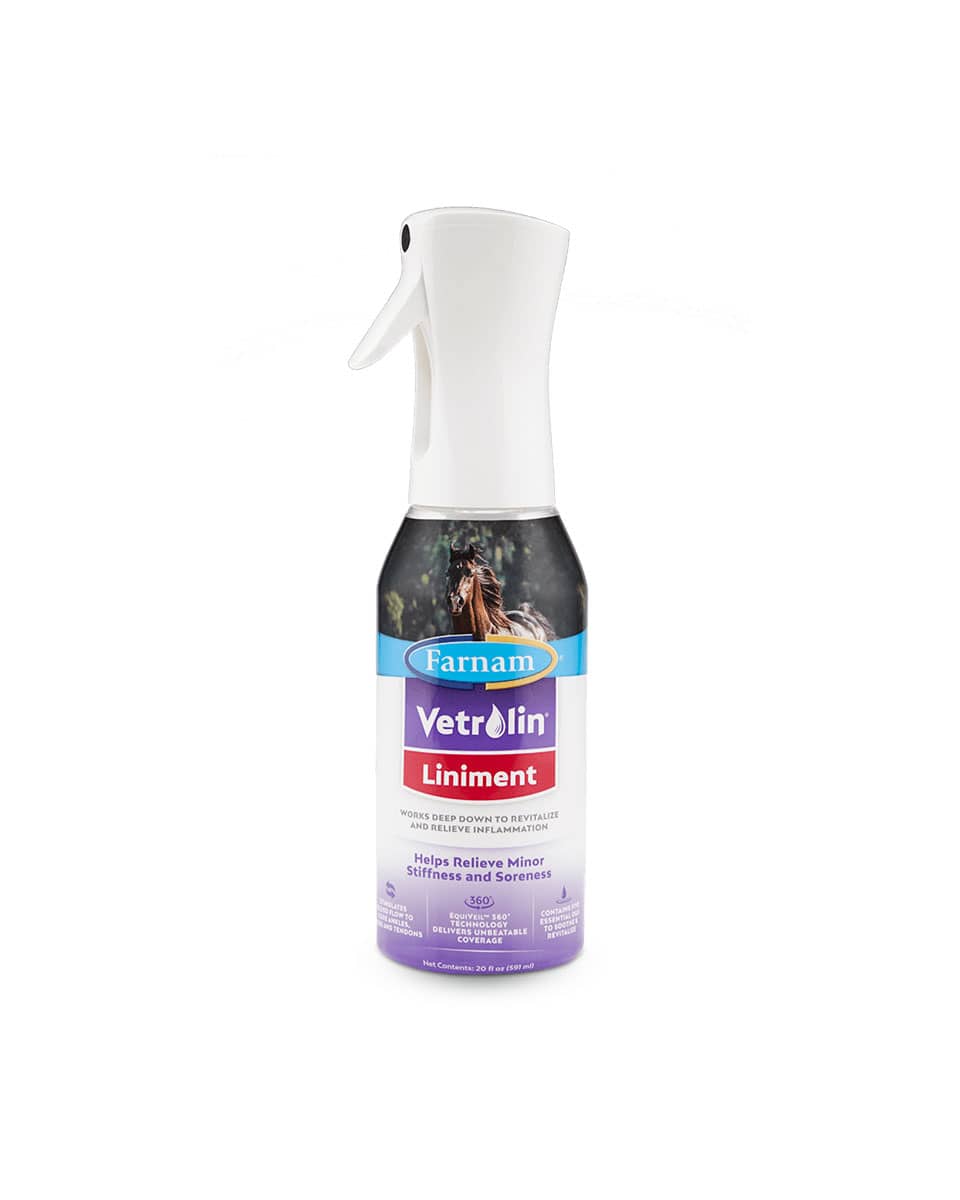 Vetrolin Liniment for horses from Farnman